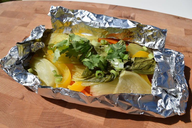 Recettes faibles en protéines  Brochettes de légumes grillés